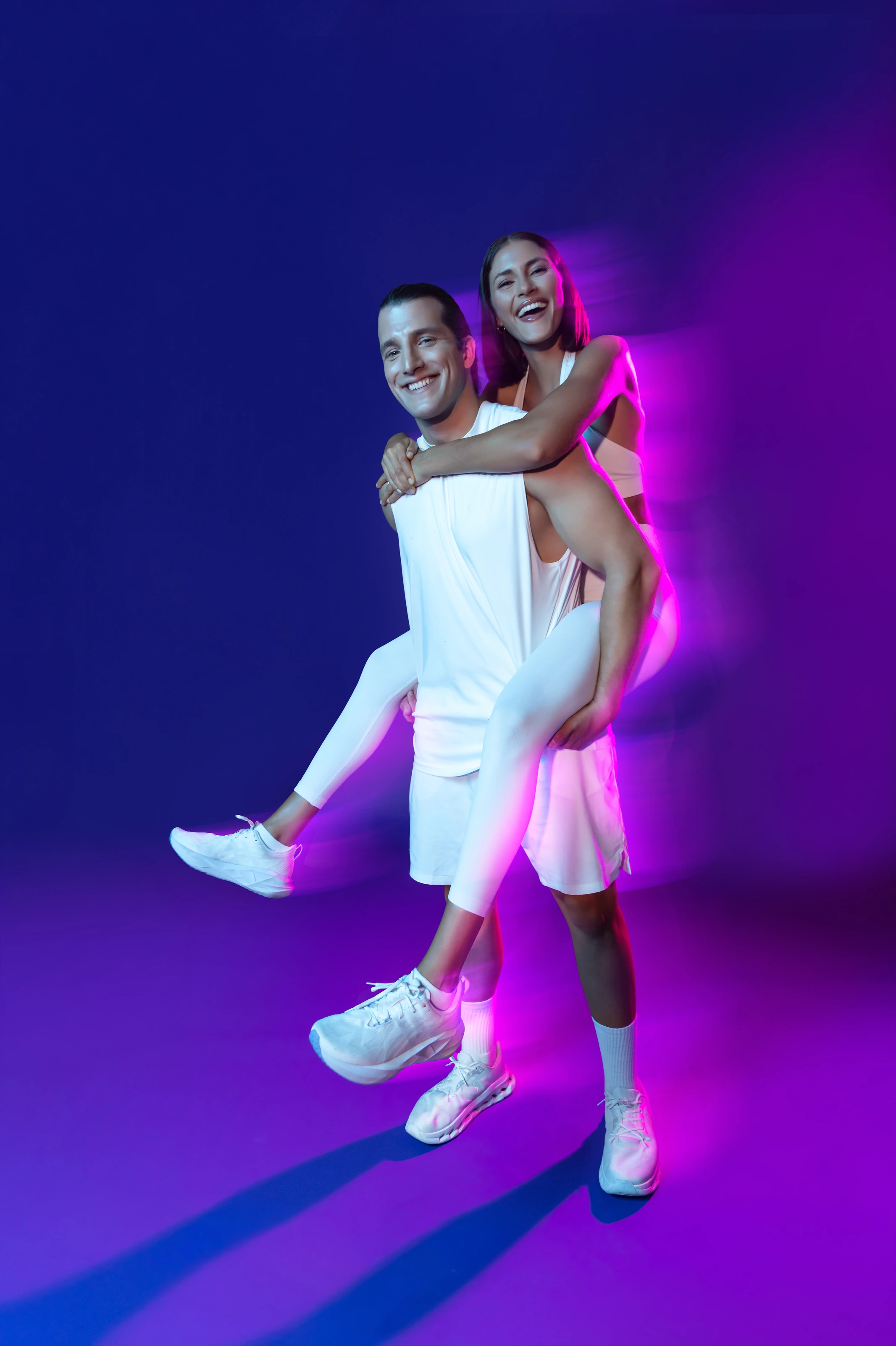 Zwei Sportler im gemeinsamen Shooting · Shootingmotiv