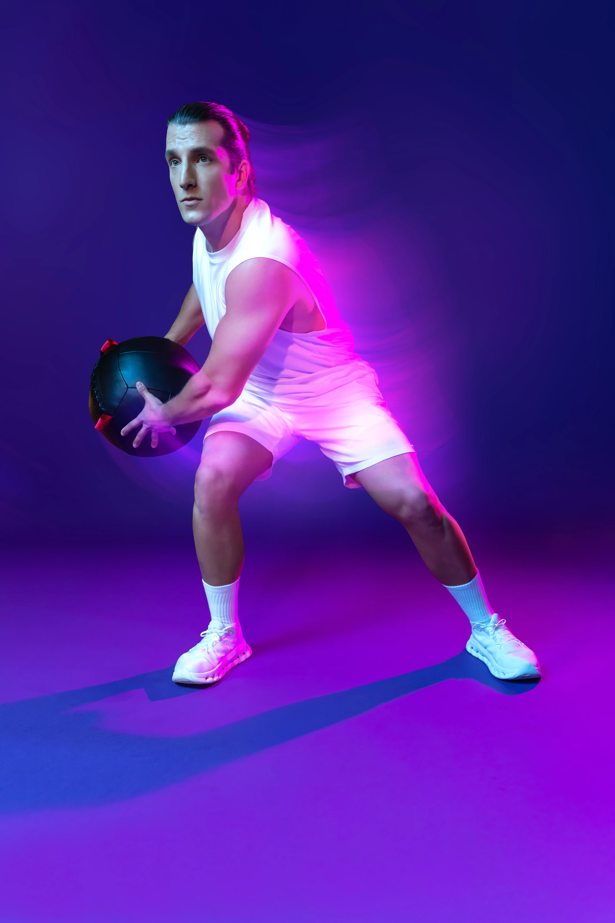 Medizinballtraining · Shootingmotiv